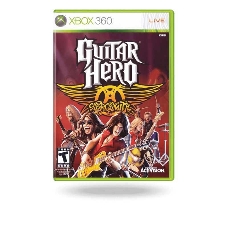 Xbox 360 Guitar Hero Aerosmith