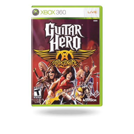 Xbox 360 Guitar Hero Aerosmith