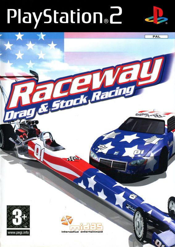 Ps2 Raceway Drag & Stock Racing – viršelis