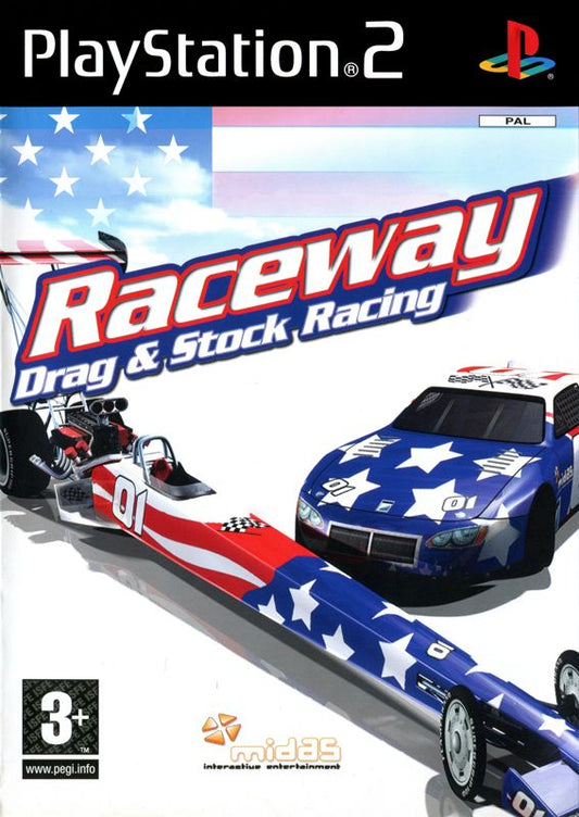 Ps2 Raceway Drag & Stock Racing – viršelis