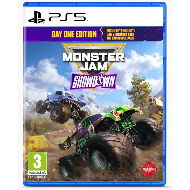 Ps5 Monster Jam Showdown Day One Edition – viršelis