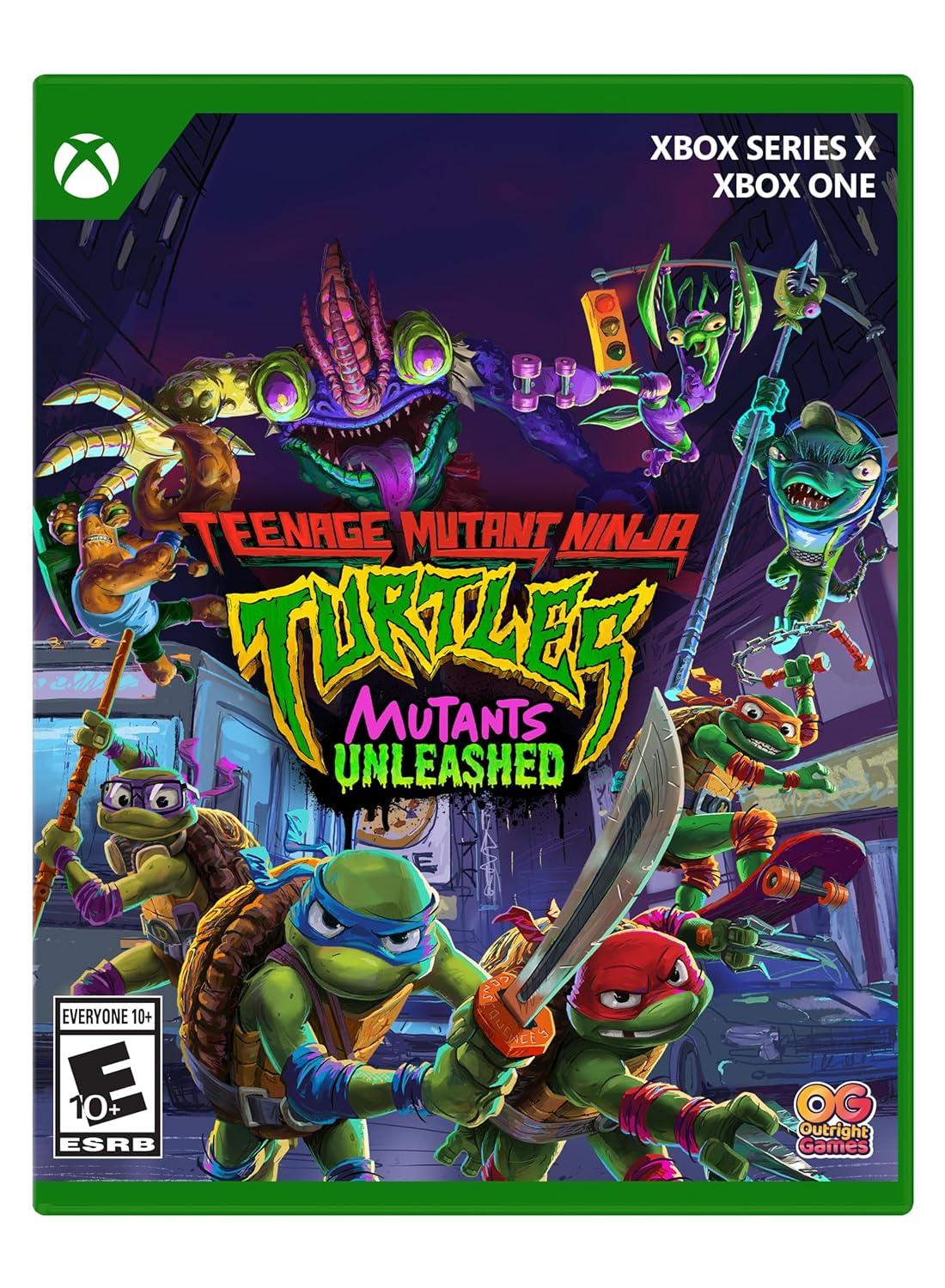 Xbox series x xbox one Teenage Mutant Ninja Turtles: Mutants Unleashed