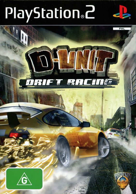 Ps2 D-Unit Drift Racing – viršelis