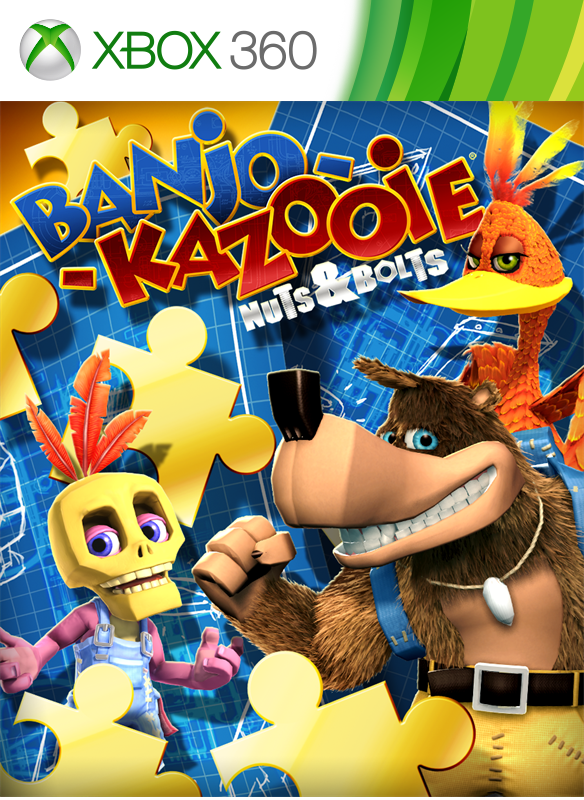 Xbox 360 Banjo kazooie nuts and bolts