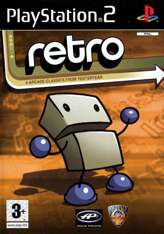 Ps2 Retro 8 Arcade Classics – viršelis