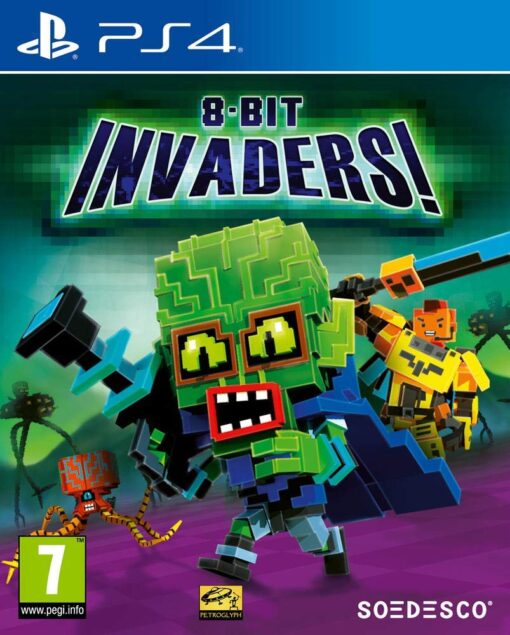 PS4 8-Bit Invaders!