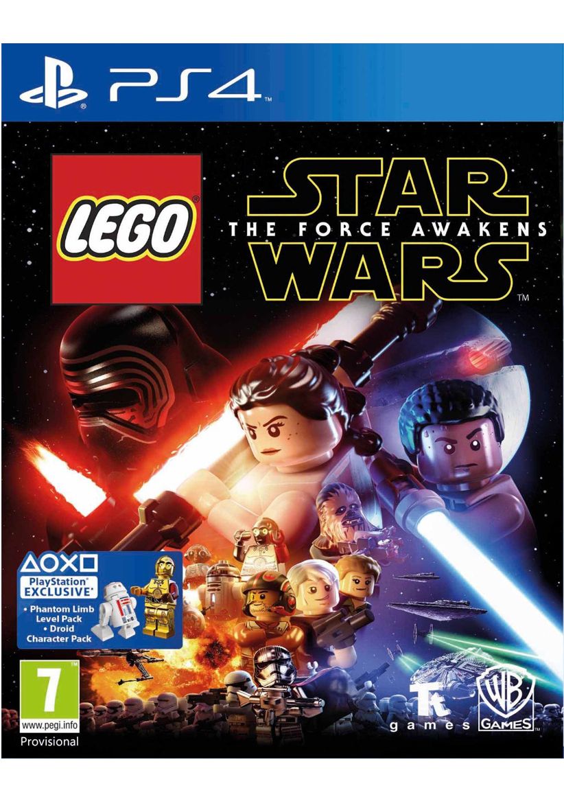 LEGO Star Wars: The Force Awakens PS4 viršelis