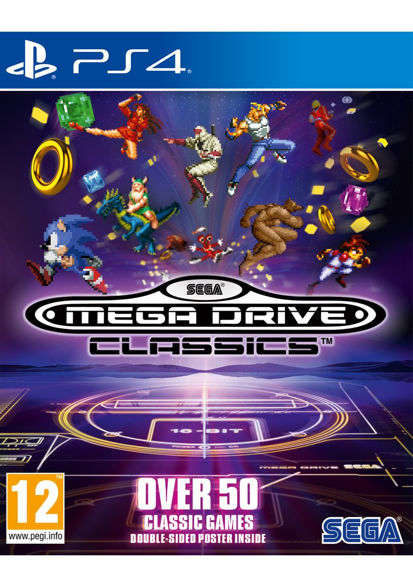 SEGA Mega Drive Classics PS4 viršelis