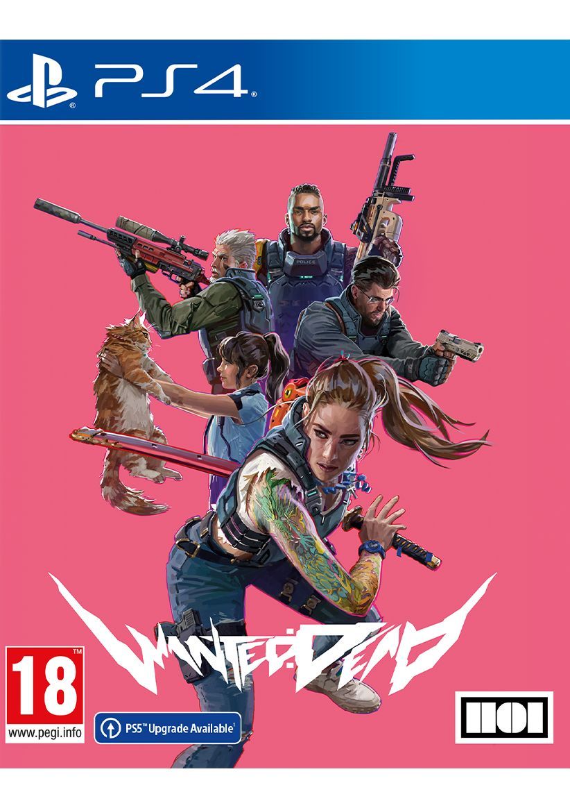 Wanted: Dead PS4 viršelis