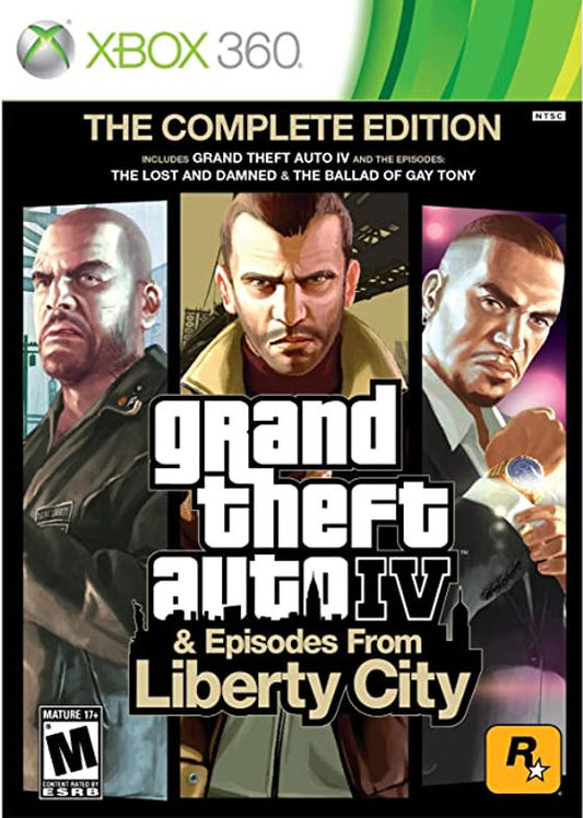 Xbox one - Xbox 360 grand theft auto lV & episodes from Liberty city