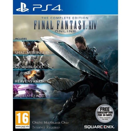 PS4 Final Fantasy XlV The complete edition