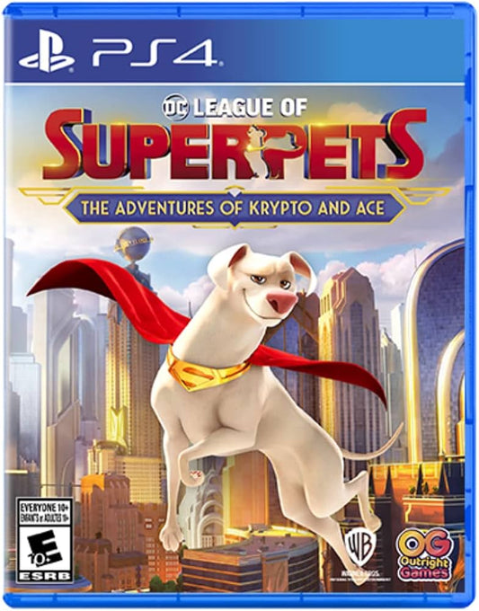 Ps4 DC League of Super Pets: The Adventures of Krypto and Ace