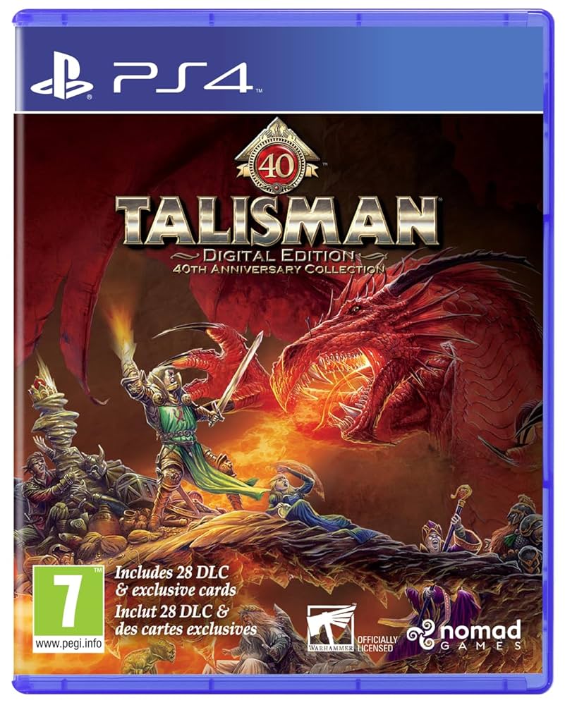PS4 Talisman Digital Edition 40th Anniversary Collection