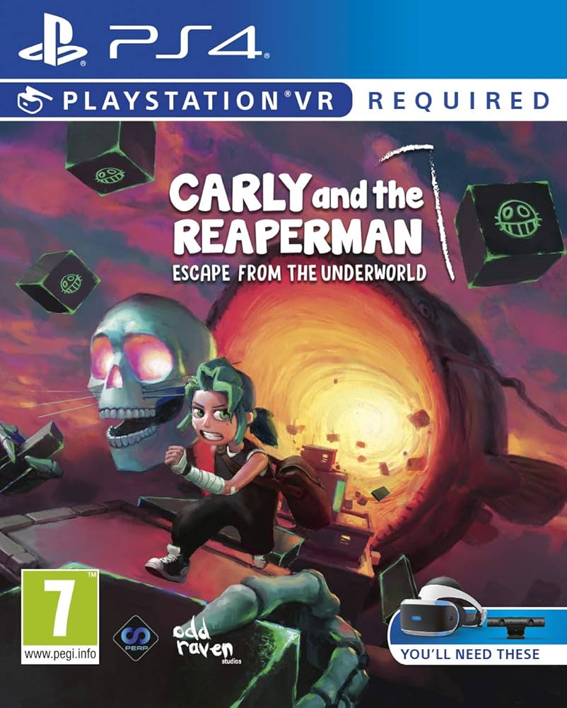 PS4 Carly and the Reaperman - Escape from the Underworld