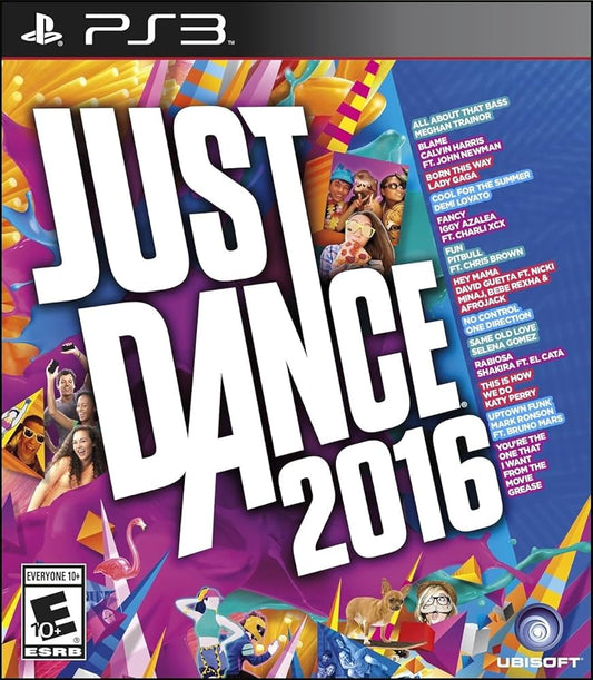 PS3 Just dance 2016