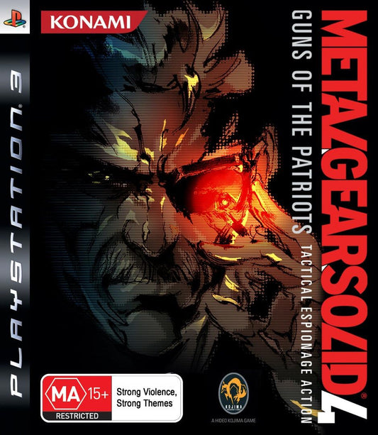 PS3 Metal Gear Solid 4: Guns of the Patriots