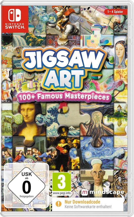 Nintendo Switch Jigsaw Art: 100 + Famous Masterpieces