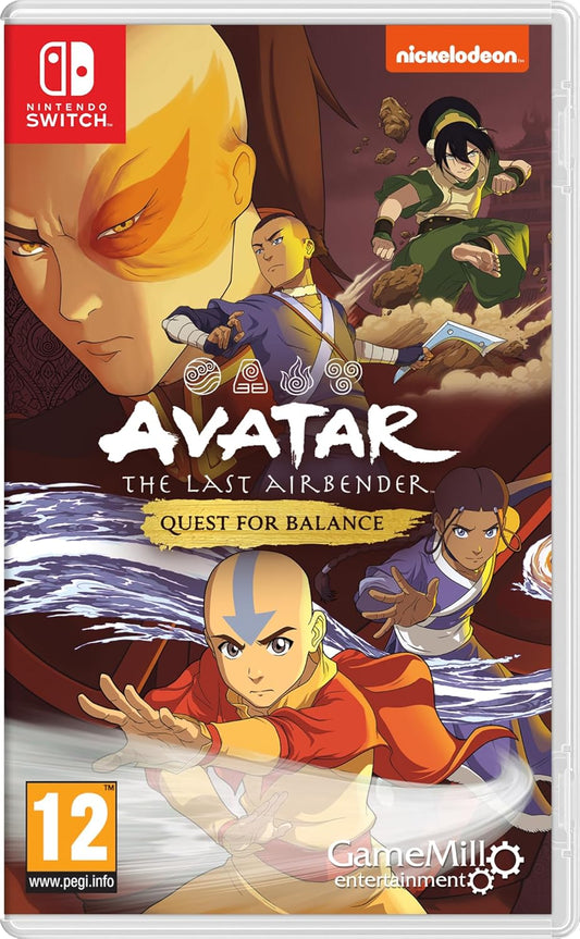 Nintendo Switch Avatar The Last Airbender Quest for Balance