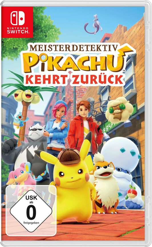 Nintendo Switch Meisterdetektiv Pikachu kehrt zurück