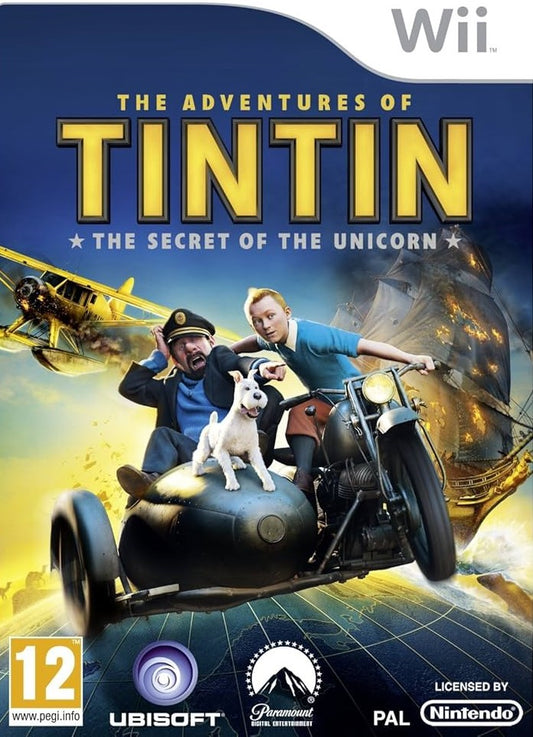 Nintendo Wii The Adventures Of Tintin: The Secret Of The Unicorn