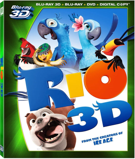 Blu-ray Rio 3d