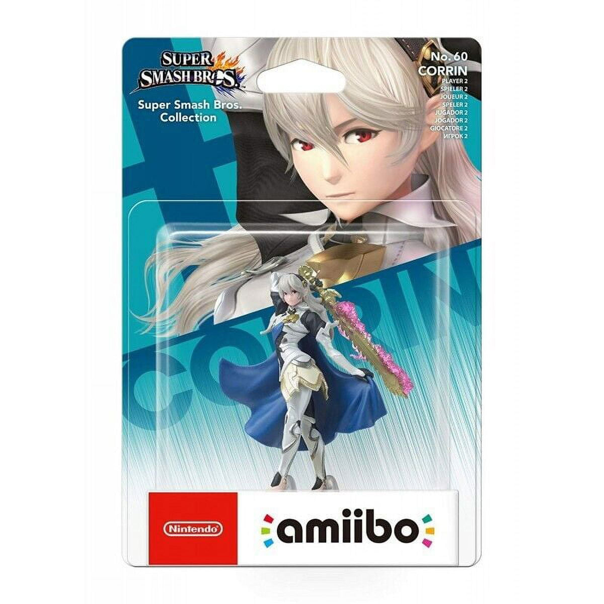 Nintendo Amiibo Corrin (No. 60) – figūrėlė pakuotėje
