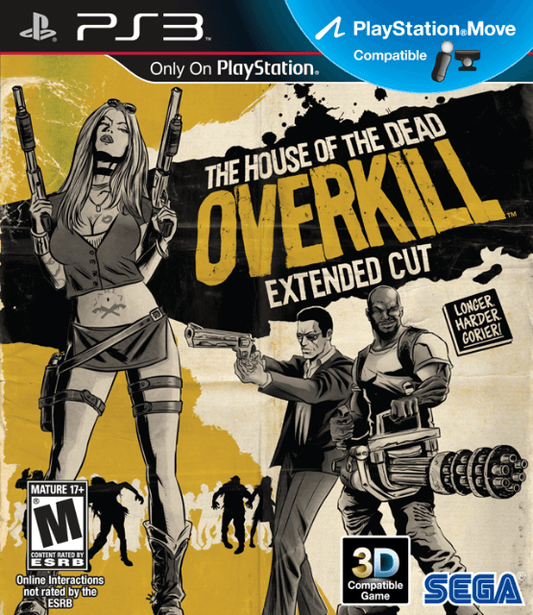 PS3  The House of the Dead: Overkill - Extended Cut