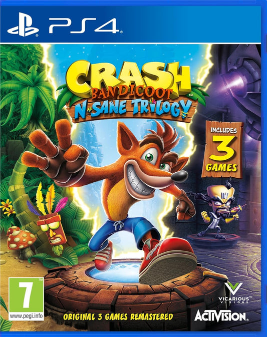 PS4 Crash Bandicoot N. Sane Trilogy