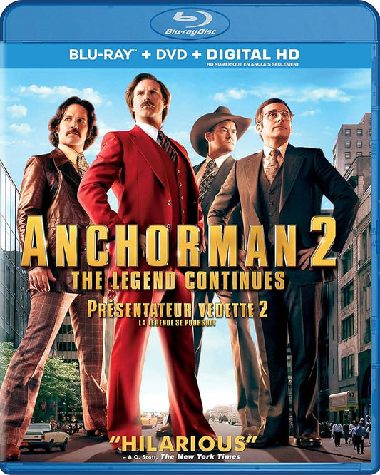 Blu-ray Anchorman 2: The Legend Continues
