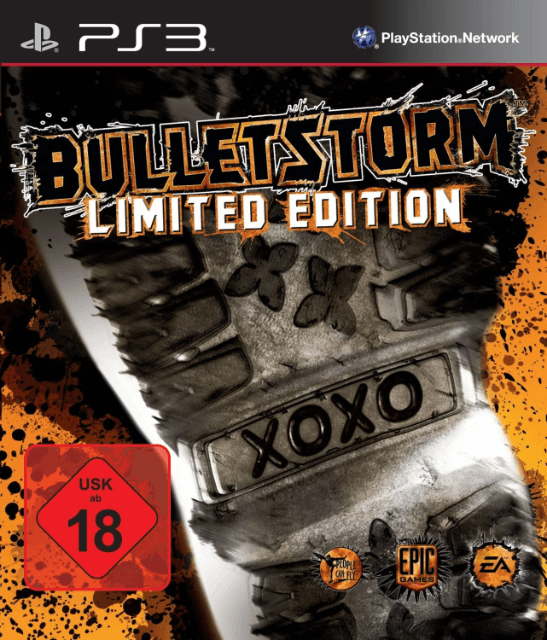PS3 Bulletstorm limited edition
