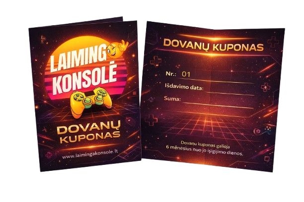 Laiminga Konsolė dovanų kuponas