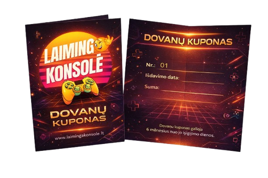 Laiminga Konsolė dovanų kuponas