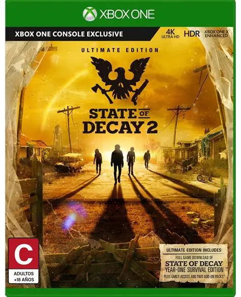 Xbox 360 State of decay 2 ultimate edition