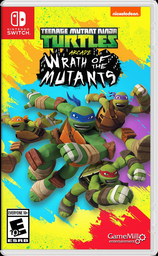 Nintendo switch Teenage Mutant Ninja Turtles Arcade:wrath of the mutants