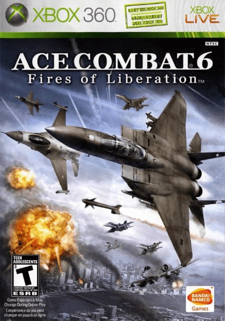Xbox 360 Ace Combat 6 fires of liberation
