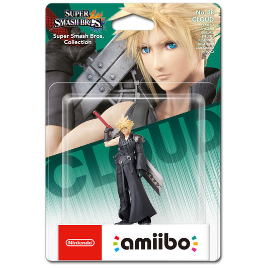 Nintendo Amiibo Cloud (Player 2) – figūrėlė pakuotėje