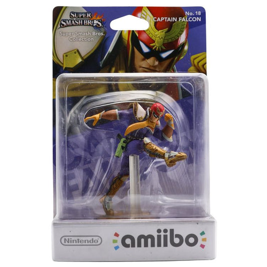 Nintendo Amiibo Captain Falcon – figūrėlė pakuotėje