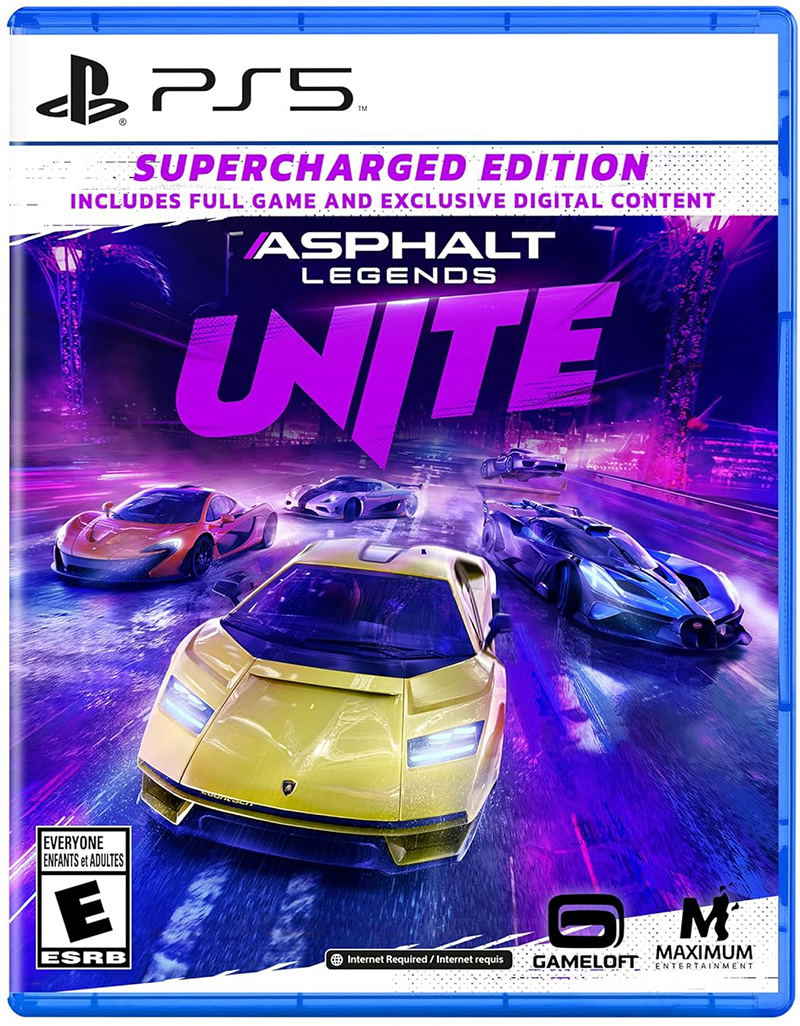Ps5 Asphalt Legends Unite Supercharged Edition – viršelis