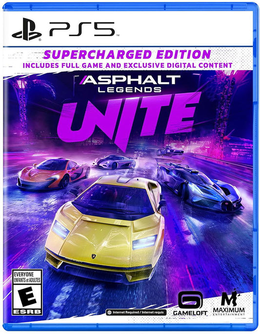 Ps5 Asphalt Legends Unite Supercharged Edition – viršelis