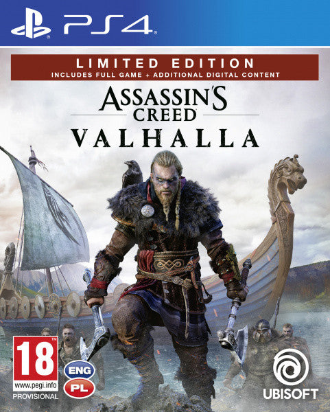 PS4 assasin's creed valhalla limited edition