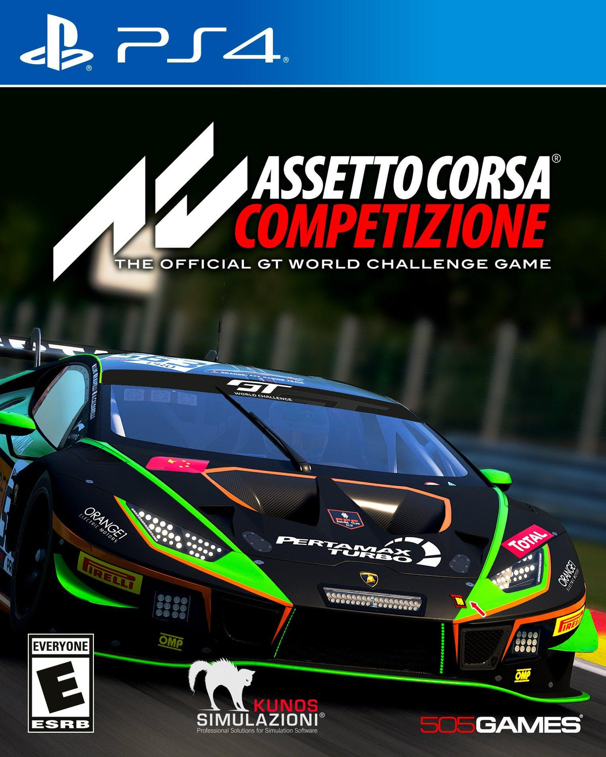 Ps4 Assetto Corsa Competizione – viršelis