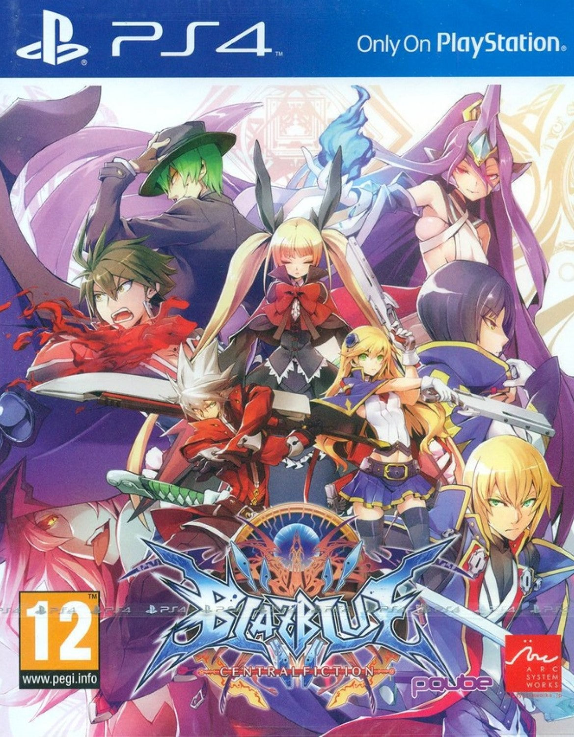 BlazBlue: Centralfiction PS4 viršelis