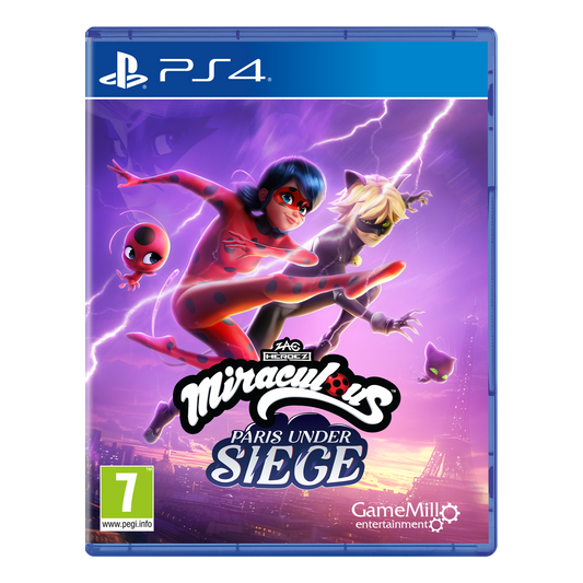 Miraculous: Paris Under Siege PS4 viršelis