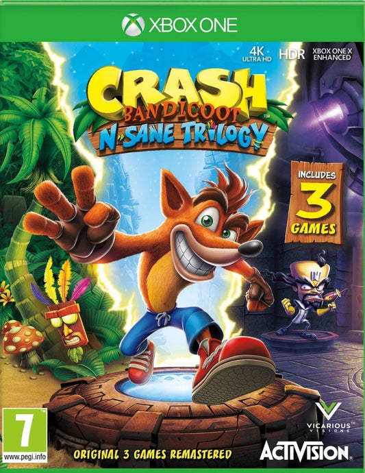 Xbox one Crash Bandicoot N Sane Trilogy