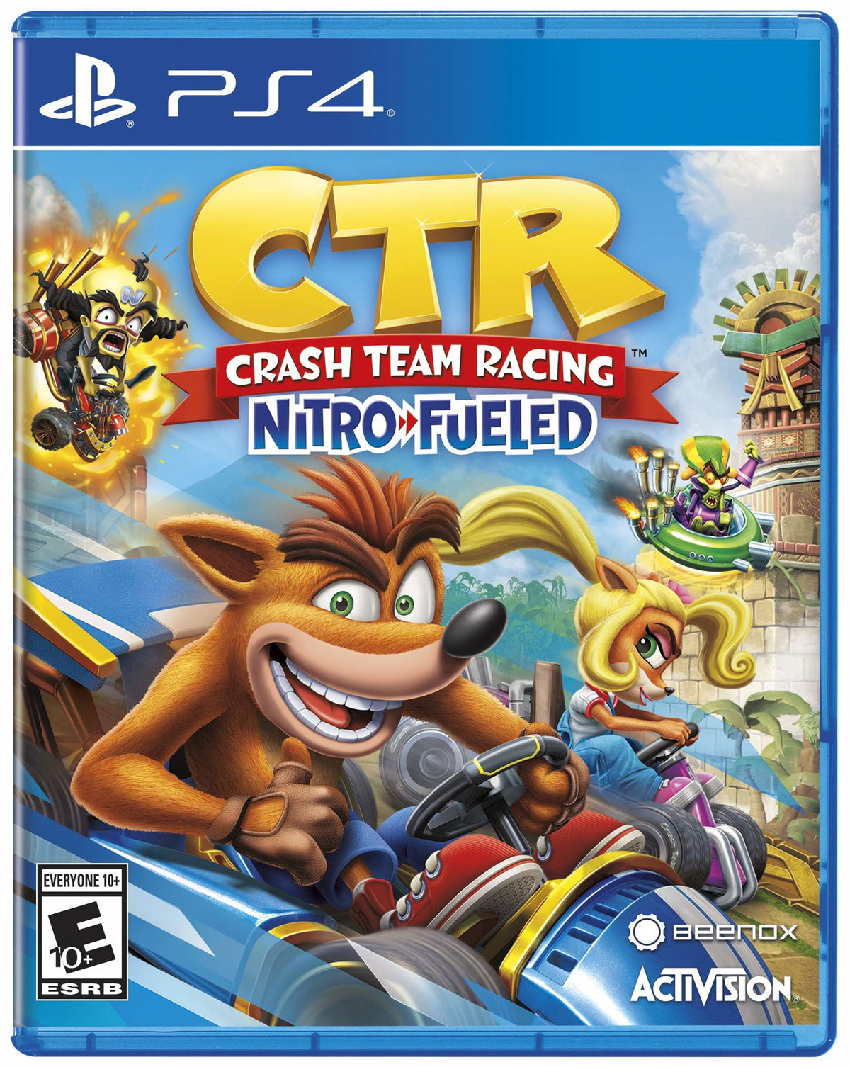 Crash Team Racing Nitro-Fueled PS4 viršelis