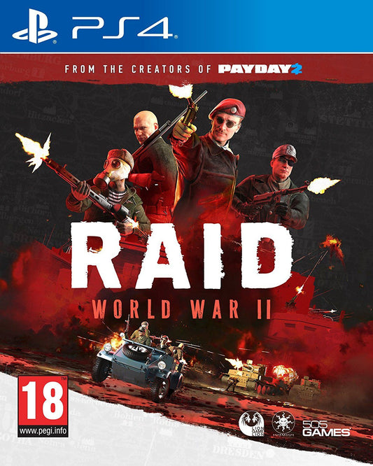 Ps4 RAID World War II – viršelis