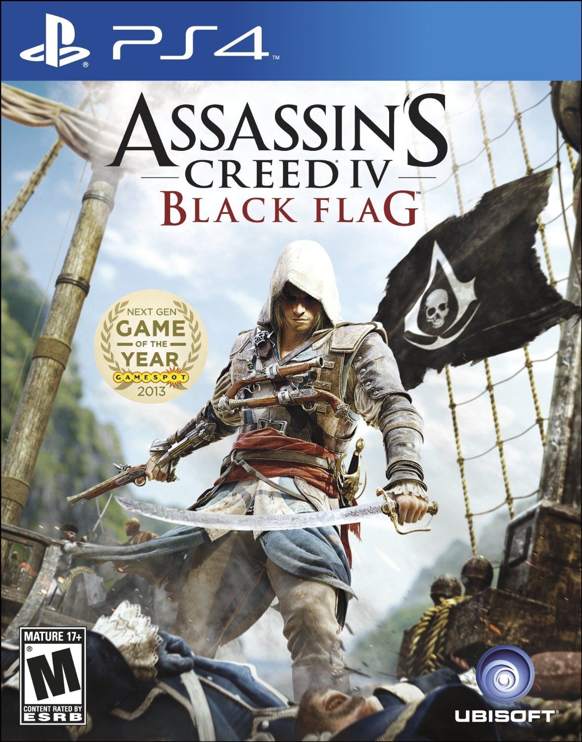 Ps4 Assassin’s Creed IV Black Flag – viršelis