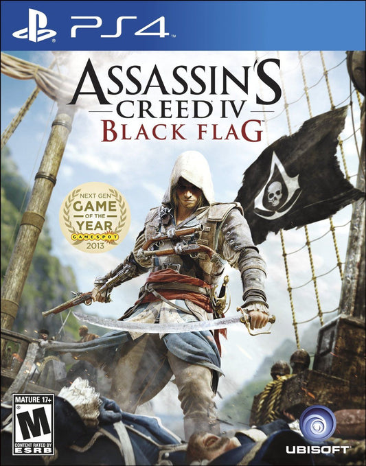 Ps4 Assassin’s Creed IV Black Flag – viršelis
