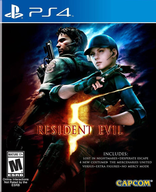 Ps4 Resident Evil 5 – viršelis