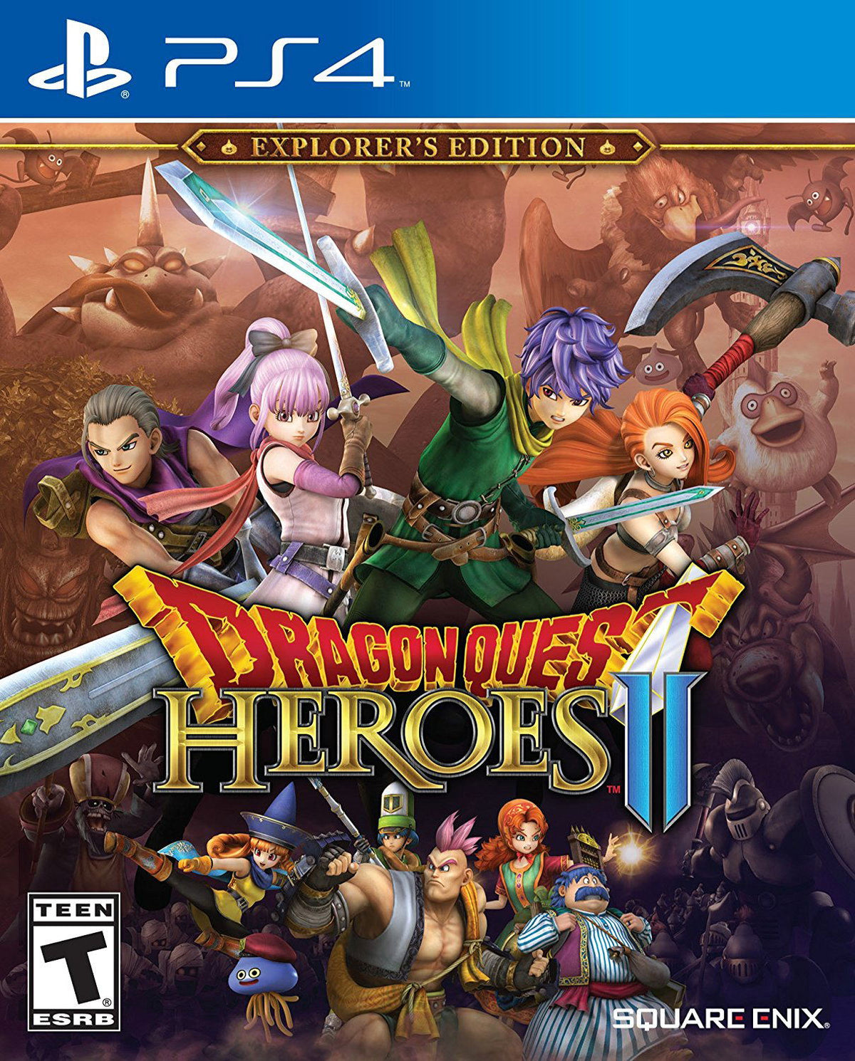 Ps4 Dragon Quest Heroes II Explorer’s Edition – viršelis